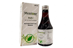 Mentone Syrup 200ml Mentone Syrup 200ml