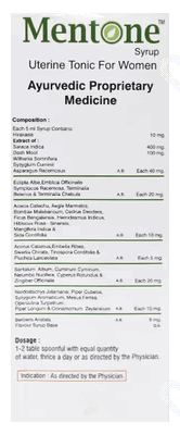 Mentone Syrup 200Ml