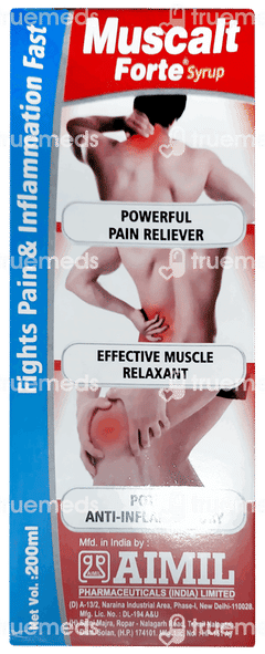 Aimil Muscalt Forte Syrup 200ml Aimil Muscalt Forte Syrup 200ml