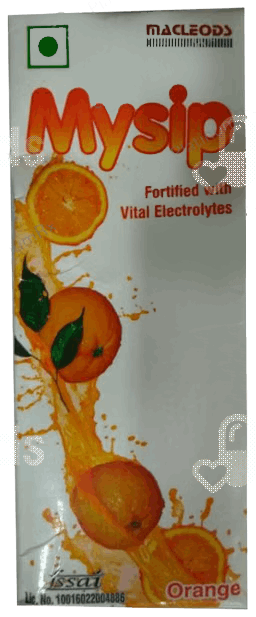 MYSIP ORANGE SYRUP 200 ML