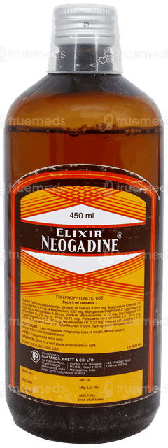 Neogadine Elixir 450ml Neogadine Elixir 450ml