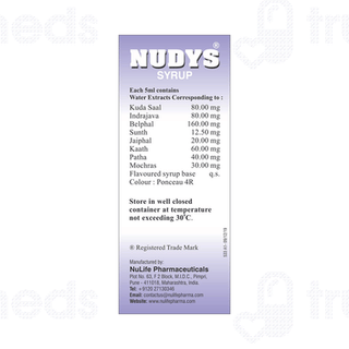 Nudys Syrup 60ml