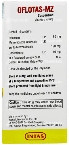 Oflotas Mz Mango Flavour Suspension 30ml