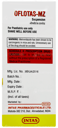 Oflotas Mz Mango Flavour Suspension 30ml