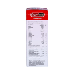 Oxzim Plus Mixed Fruit Flavour Syrup 200Ml