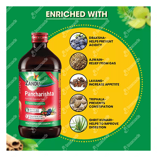 Zandu Pancharishta Syrup 200 ML