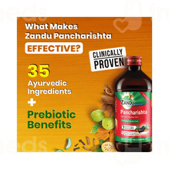 Zandu Pancharishta Digestive Tonic 200ml