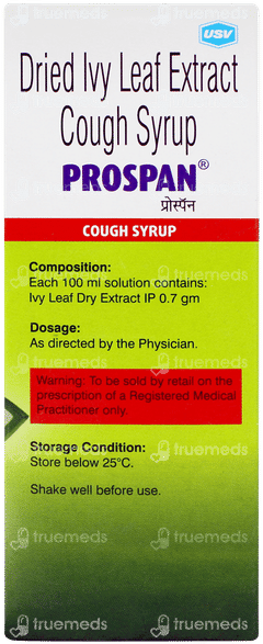 Prospan Sugar Free Syrup 100ml Prospan Sugar Free Syrup 100ml
