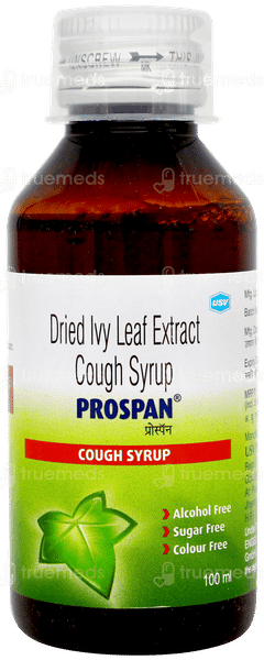 Prospan Sugar Free Syrup 100ml Prospan Sugar Free Syrup 100ml