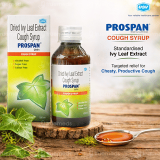 Prospan Sugar Free Syrup 100Ml