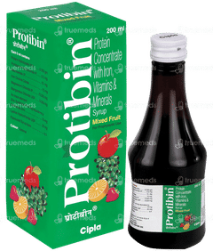 Protibin Mix Fruit Syrup 200 ML