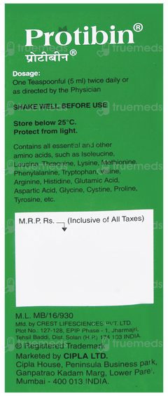 Protibin Mix Fruit Syrup 200 ML