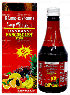 Rancosules Mixed Fruit Flavour Syrup 200ml