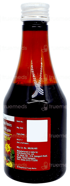 Rancosules Mixed Fruit Flavour Syrup 200ml Rancosules Mixed Fruit Flavour Syrup 200ml