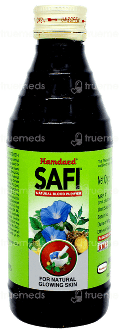 Hamdard Safi Natural Blood Purifier 200ml