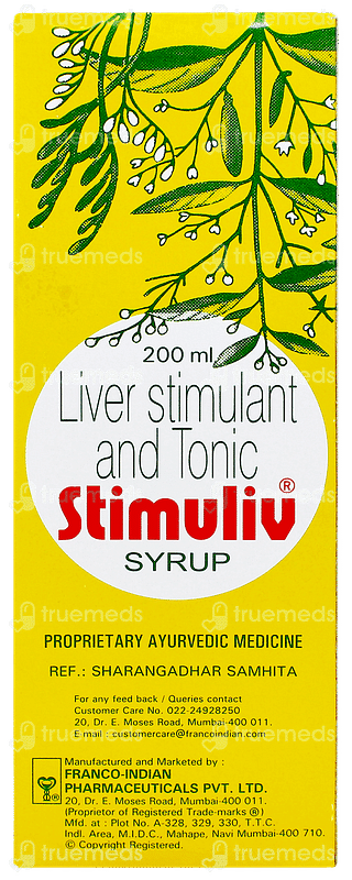 Stimuliv Syrup 200ml