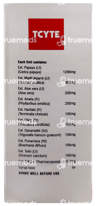 Tcyte Syrup 100 ML