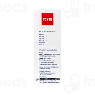 Tcyte Syrup 100ml