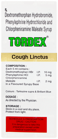 Tordex Syrup 100ml
