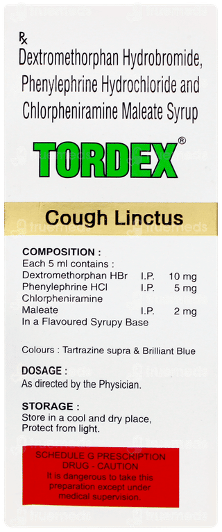 Tordex Syrup 100ml