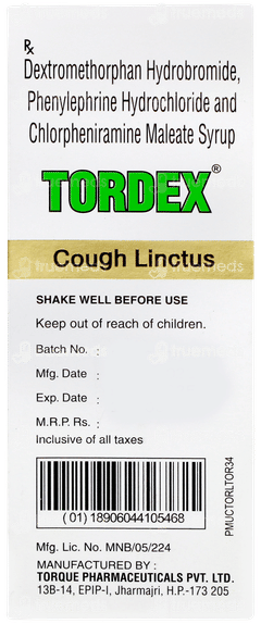 Tordex Syrup 100ml