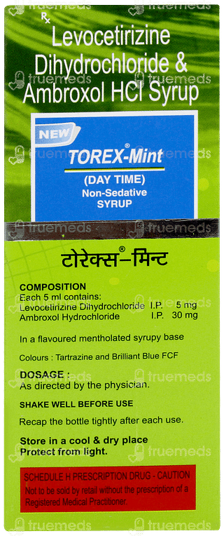 Torex Mint New Syrup 100ml