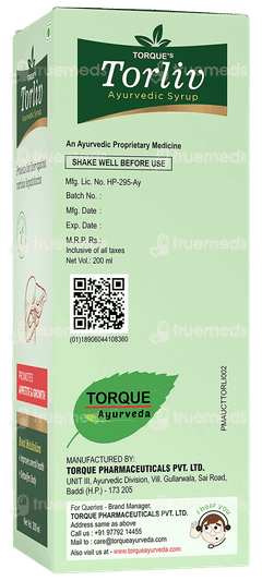 Torliv Syrup 200ml