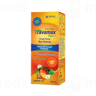 Travamax Plus Orange Flavour Syrup 100ml