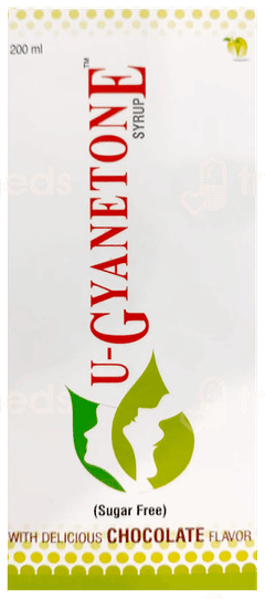 U Gyanetone Chocolate Flavor Sugar Free Syrup 200ml