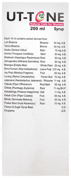 Ut Tone Syrup 200ml