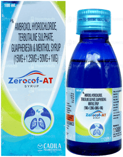 Zerocof At Syrup 100Ml Zerocof At Syrup 100Ml