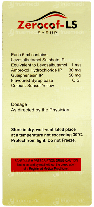 Zerocof Ls Syrup 100ml