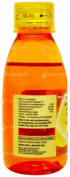 Zerocof Ls Syrup 100ml Zerocof Ls Syrup 100ml