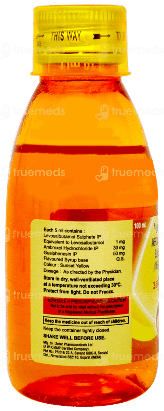 Zerocof Ls Syrup 100ml