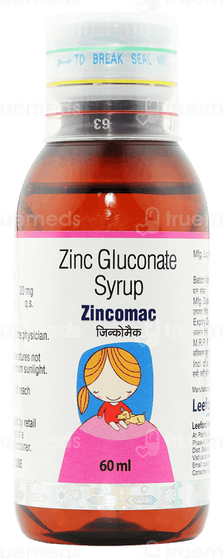Zincomac Syrup 60Ml