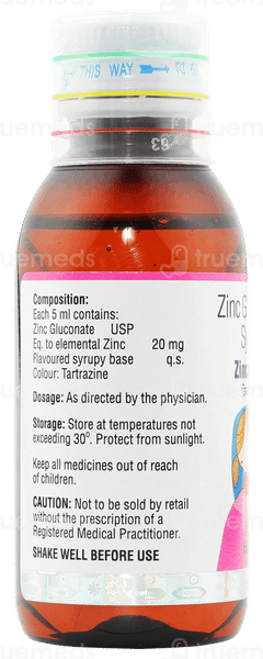Zincomac Syrup 60Ml
