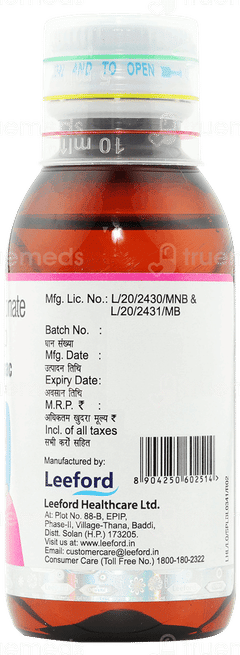 Zincomac Syrup 60Ml