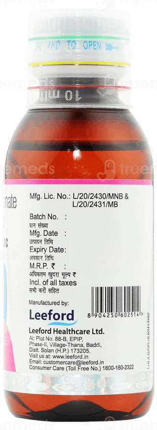 Zincomac Syrup 60Ml