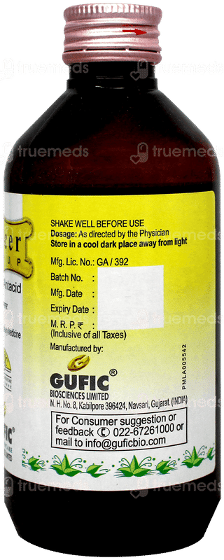 Zulcer Syrup 200Ml
