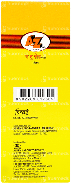 A To Z Ns Mango Flavour Syrup 100ml