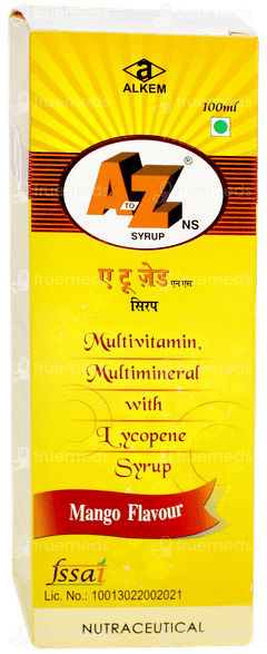 A To Z Ns Mango Flavour Syrup 100ml
