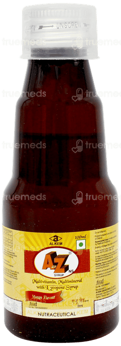 A To Z Ns Mango Flavour Syrup 100ml