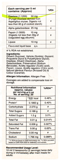 Al5zyme Saunf Flavour Liquid 100ml Al5zyme Saunf Flavour Liquid 100ml