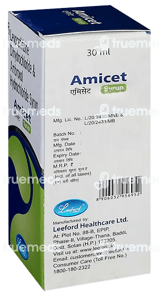 Amicet Syrup 30ml