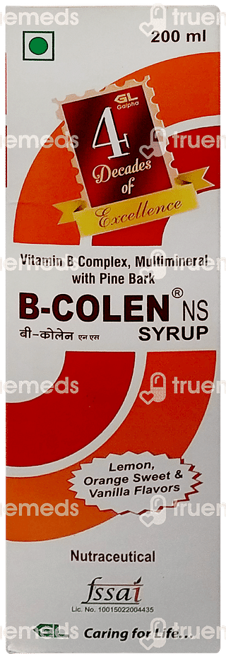 B Colen Ns Syrup 200 ML