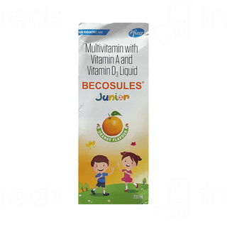 Becosules Junior Orange Flavour Syrup 200ml