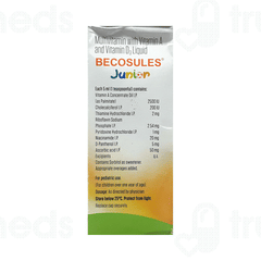 Becosules Junior Orange Flavour Syrup 200ml