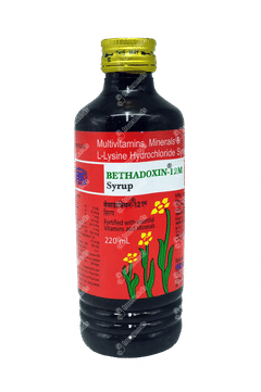 Bethadoxin 12m Syrup 220ml
