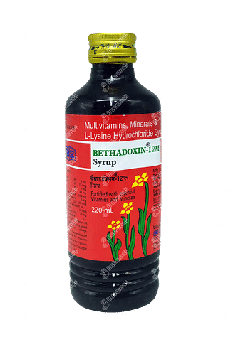 Bethadoxin 12m Syrup 220ml