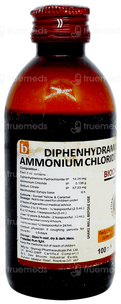 Biochemdryl Syrup 100ml